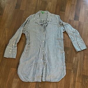 J.Crew - Classic-fit beach shirt in striped linen-cotton blend - 2X